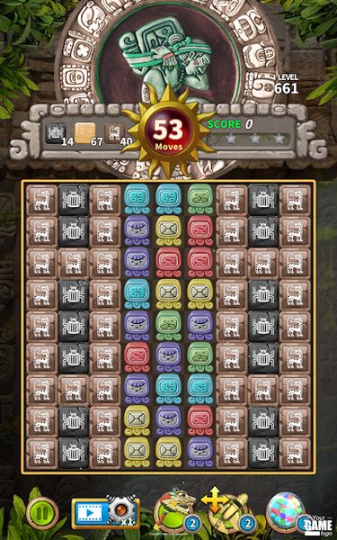 Glyph of Maya – Match 3 Puzzle 1