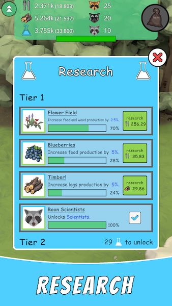 Roons: Idle Raccoon Clicker 1