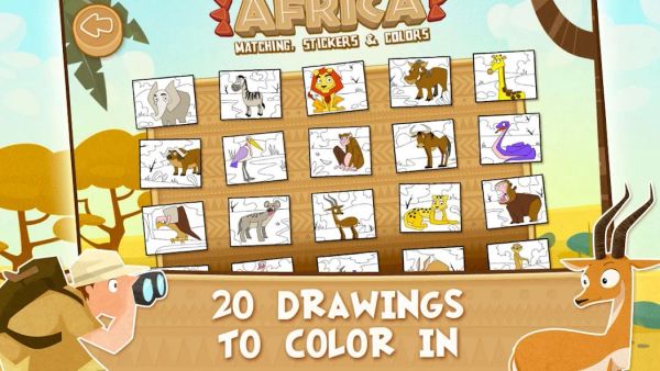 Africa Animals Games for Kids 1