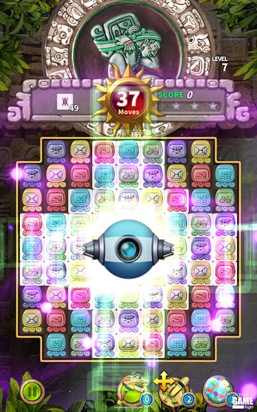 Glyph of Maya – Match 3 Puzzle 1