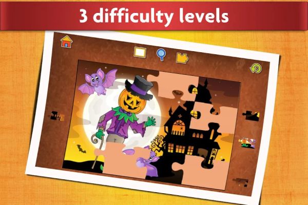 Kid Halloween Jigsaw Puzzles 1