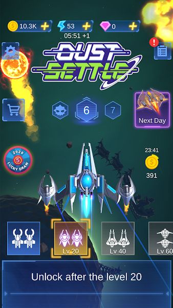 Dust Settle 3D – Galaxy Attack 1