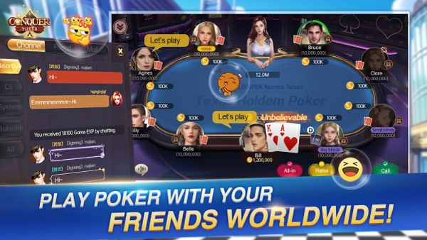 Conquer Poker – Texas Hold’em 1