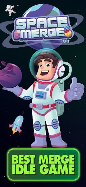 Space Merge: Cosmic Idle Game 1