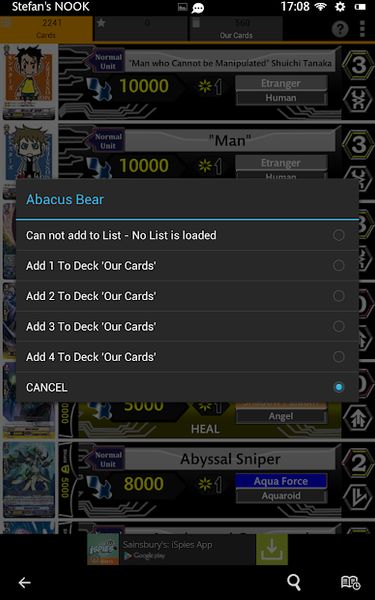 Cardfight Vanguard Database 1