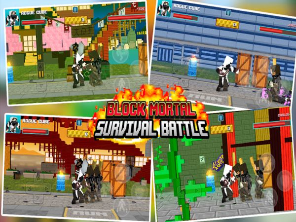 Block Mortal Survival Battle 1