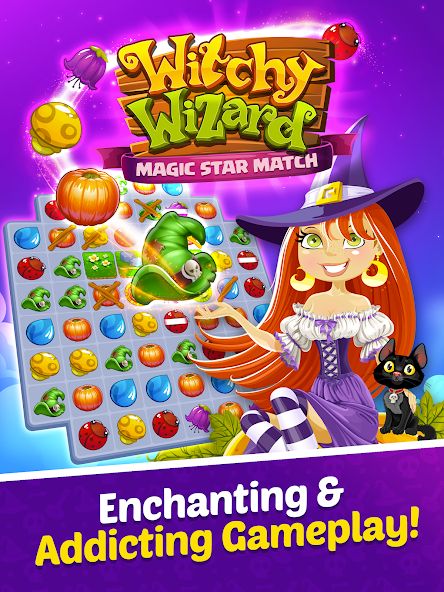 Witchy Wizard Match 3 Games 1