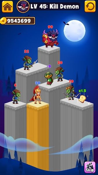 Hero Pyramid Puzzle 1