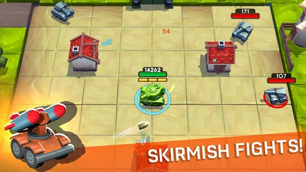 Tankhalla: New casual offline tank arcade game 1