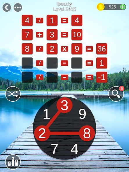 Mathscapes: Fun Math Puzzles 1