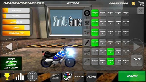 Drag bikes – Drag racing game 1