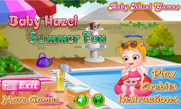 Baby Hazel Summer Fun 1