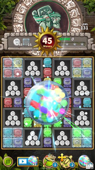 Glyph of Maya – Match 3 Puzzle 1