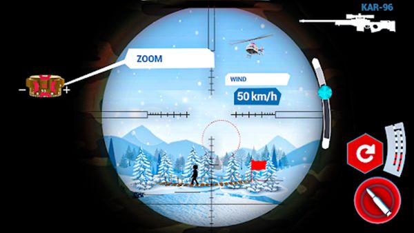 Stickman Sniper Shooter games 1