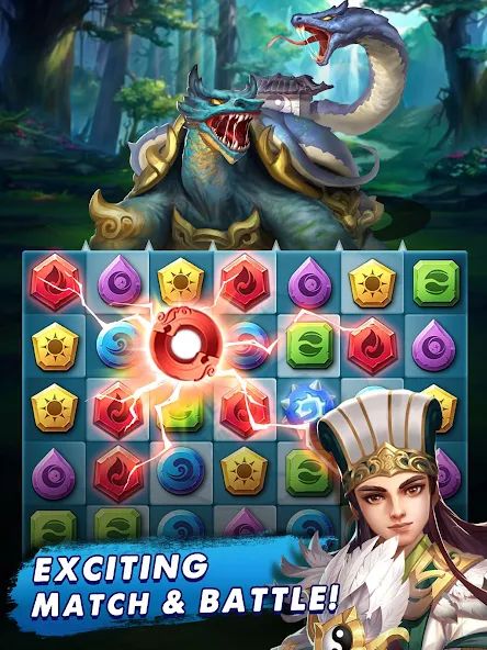 Three Kingdoms & Puzzles: Matc 1