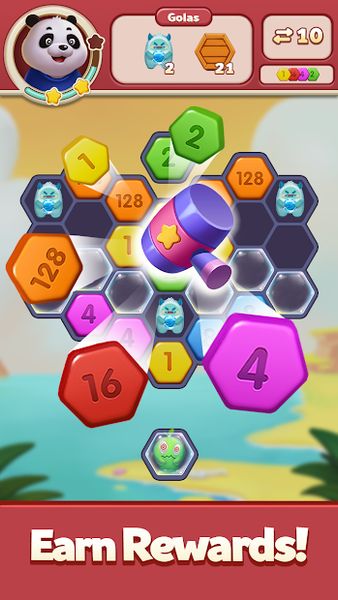 Merge Number – Hexa Puzzle 1