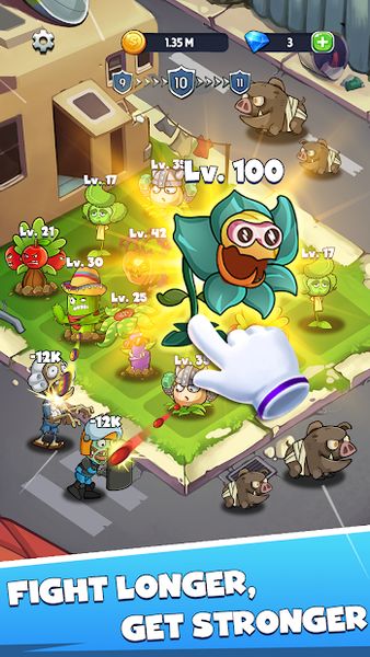 Merge Plants – Monster Defense 1