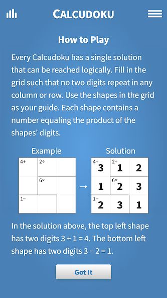 Calcudoku · Math Logic Puzzles 1