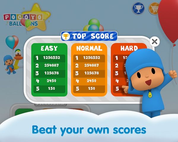 Pocoyo Pop: Balloon Game for children 1