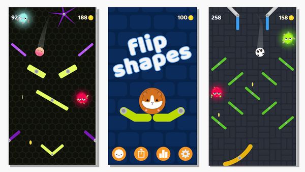 Flip Shapes – Bouncing, Rolling, Falling Fun! 1