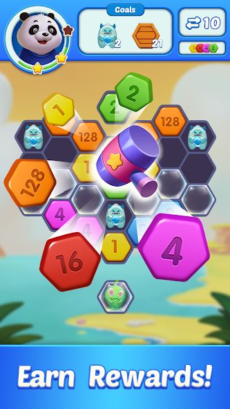 Merge Number – Hexa Puzzle 1