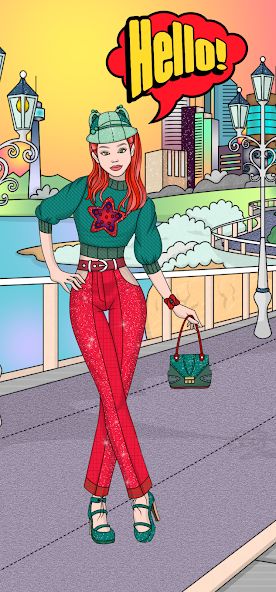 Dress Up Games & Coloring Book 1