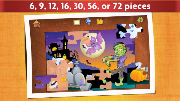 Kid Halloween Jigsaw Puzzles 1