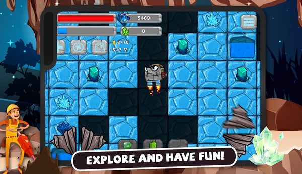 Digger Machine: dig and find minerals 1