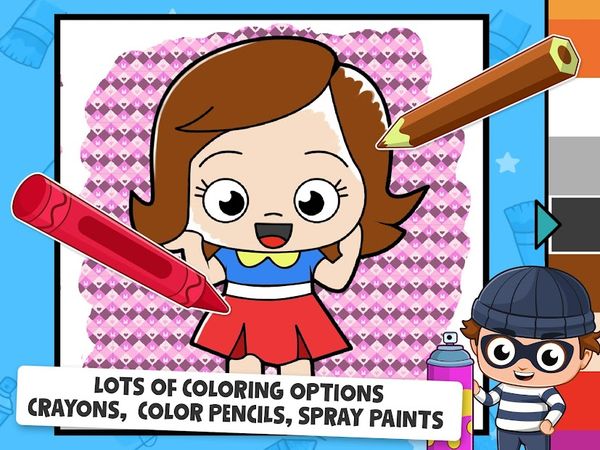 Baby Coloring game – Baby Town 1