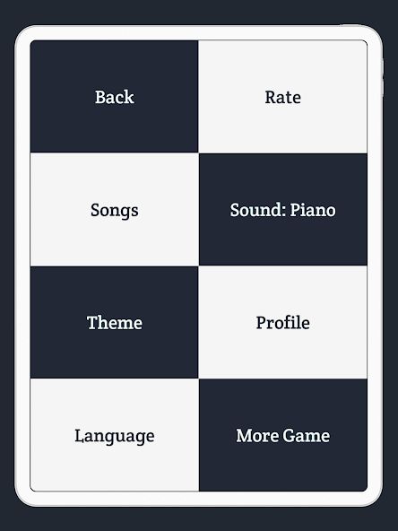 White Tiles : Magic Piano Game 1