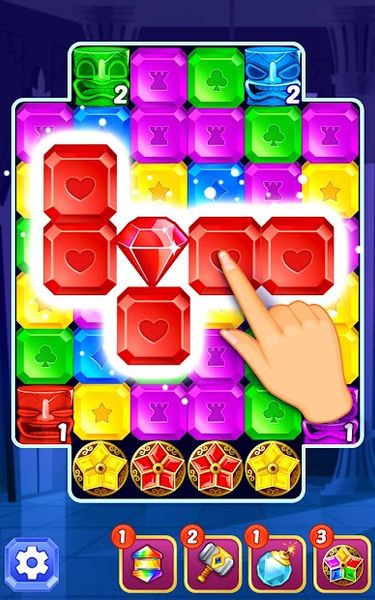 Jewel Gems: Jewel Games 1