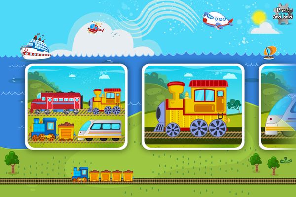 Trains Jigsaw Puzzles for Kids 1