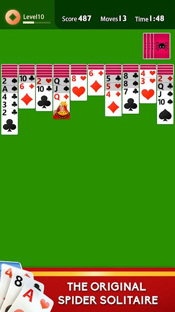 Spider Solitaire Plus