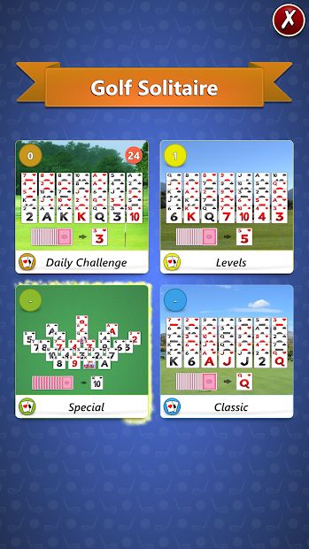 Golf Solitaire - Card Game