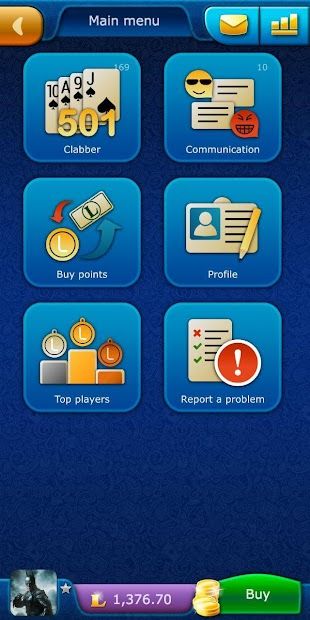 Clabber LiveGames online