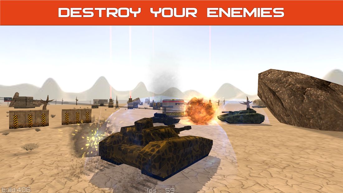 Tank Combat : War Battle Zone