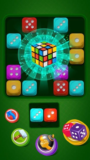 Dice Merge Puzzle Board Game