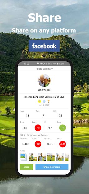 Golf Handicap, GPS, Scorecard - MOGC