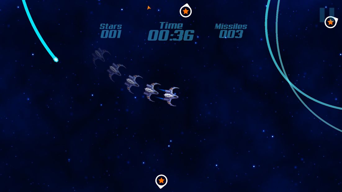 Missile Escape: Space