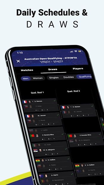 TennisONE – Tennis Live Scores