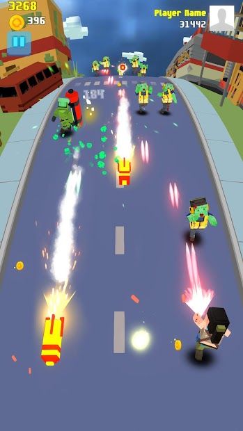 Zombie Run And Gun