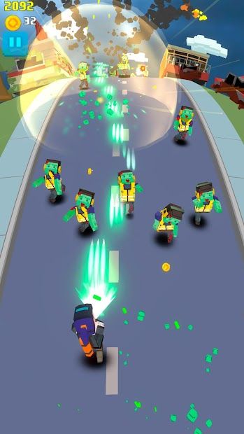 Zombie Run And Gun