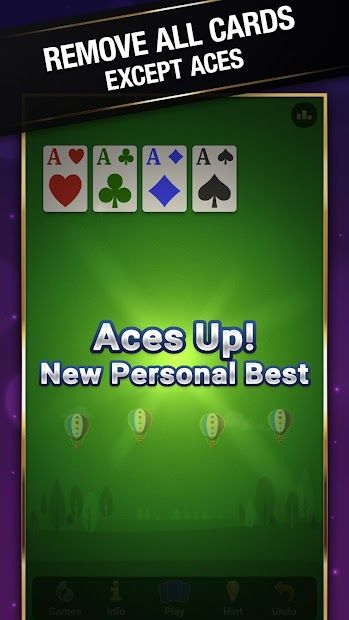 Aces Up Solitaire