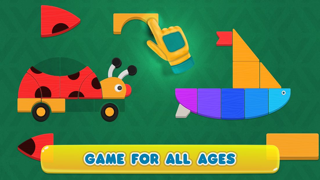 Cosmo Shapes Puzzles for kids