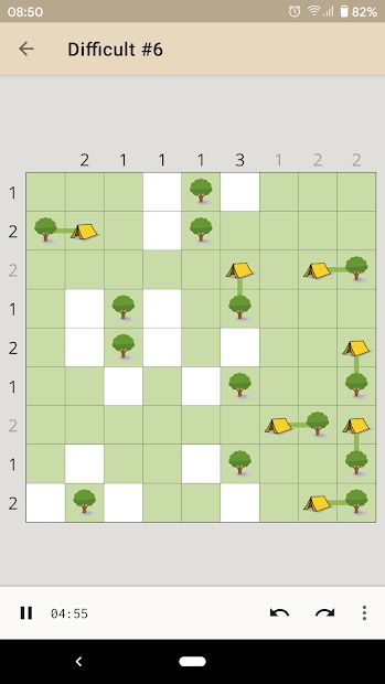 Trees and Tents Puzzle