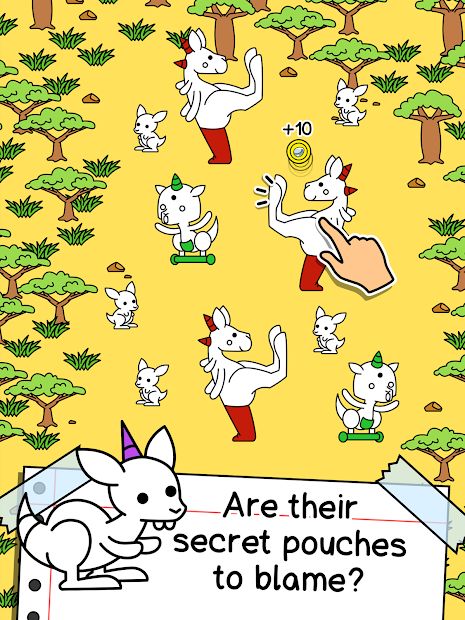 Kangaroo Evolution: Simulator