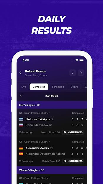 TNNS: Tennis Live Scores