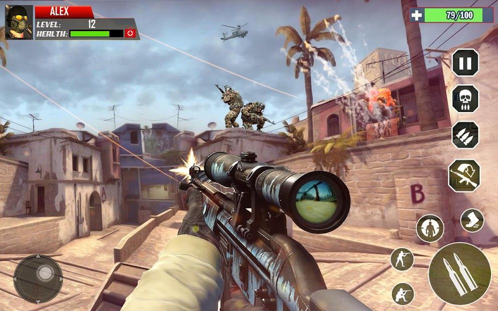 Gun Shooting Games 3 d Sniper