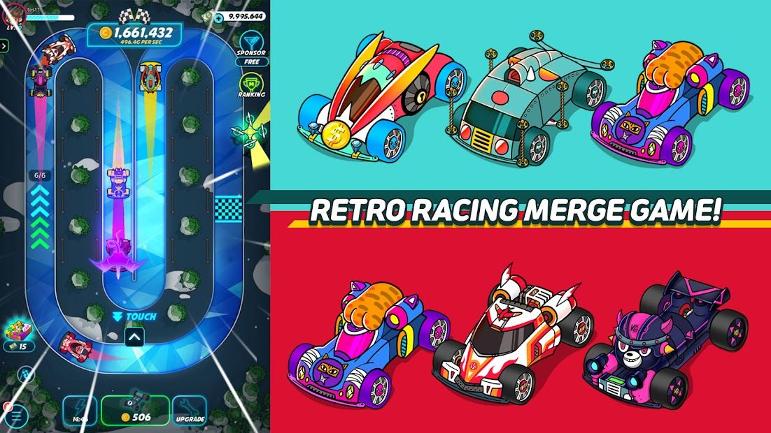Merge Racer : Idle Merge Game