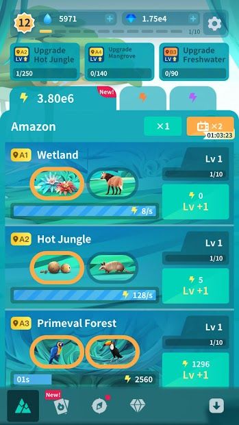 Wildlife Incremental Idle Game